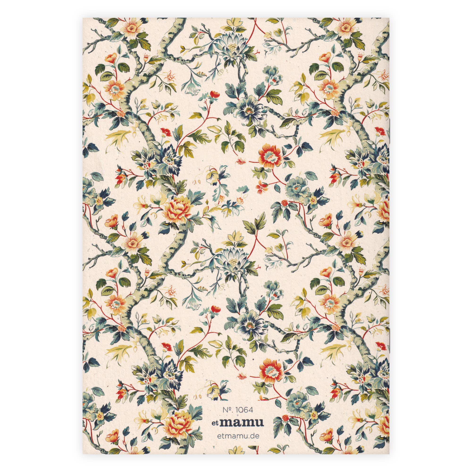 Cahier d’Écriture Motif Floral