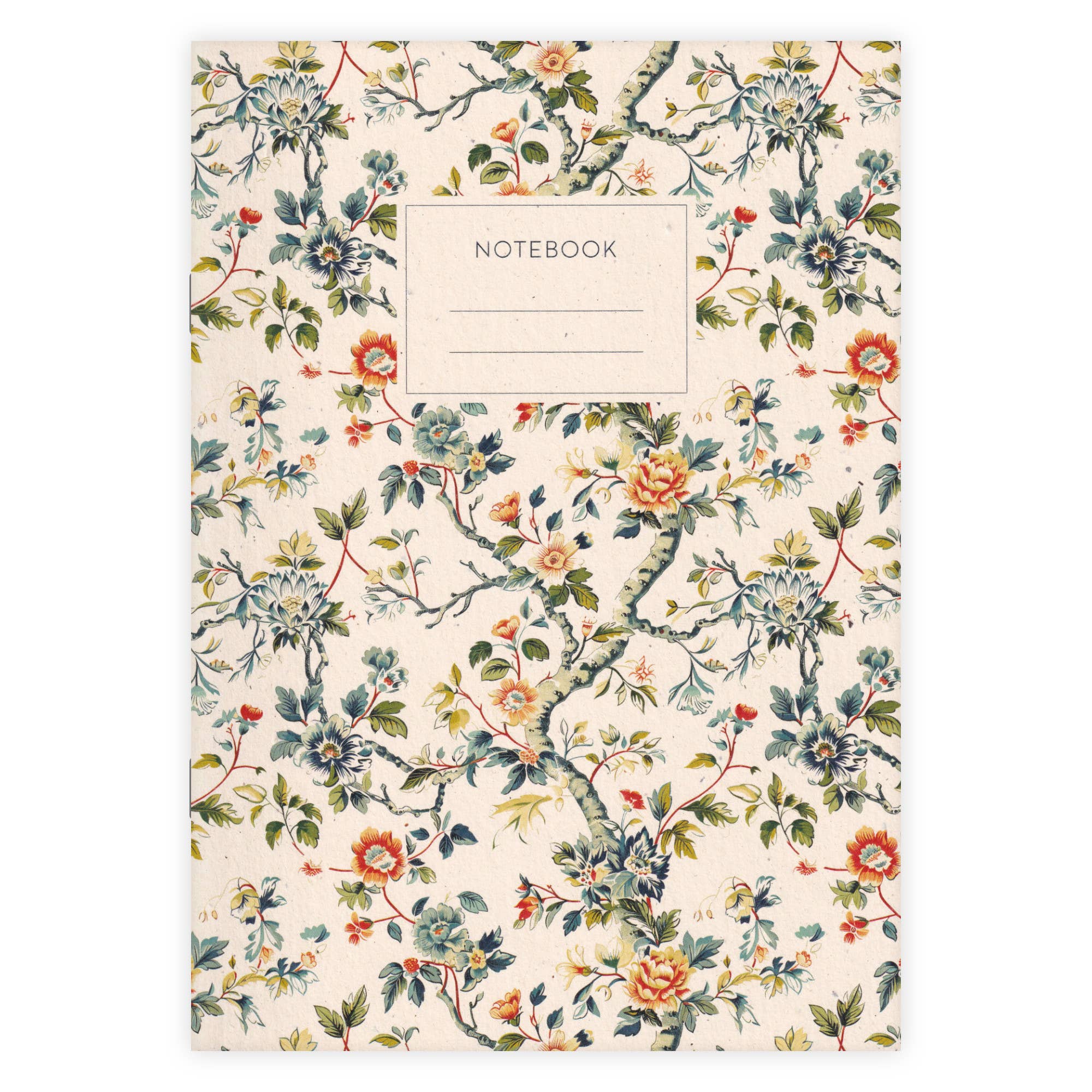Cahier d’Écriture Motif Floral