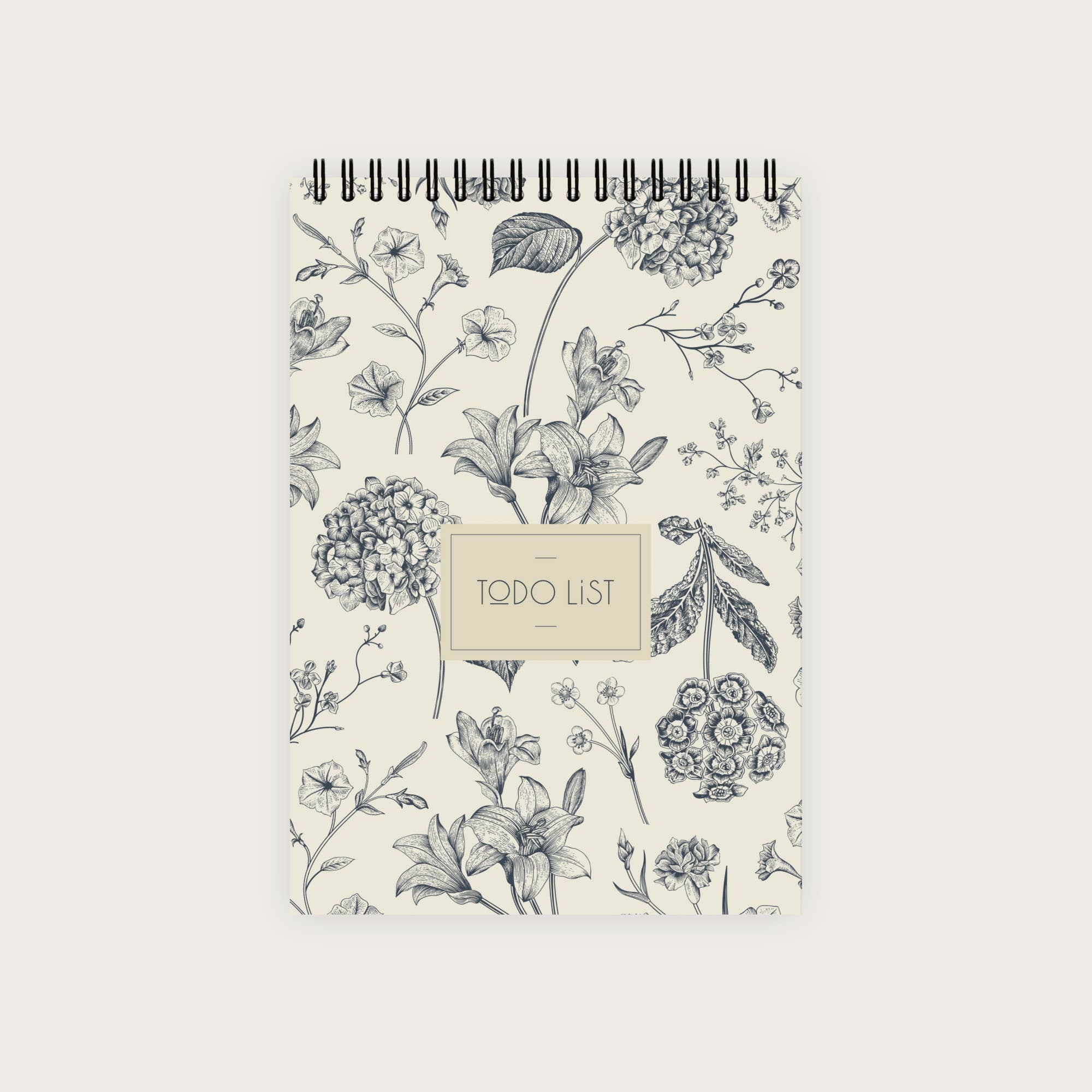 To Do List à Spirale Vintage