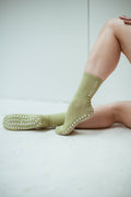 Chaussettes de Pilates MATCHA "Wellness"