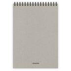 To Do List à Spirale Motif Floral