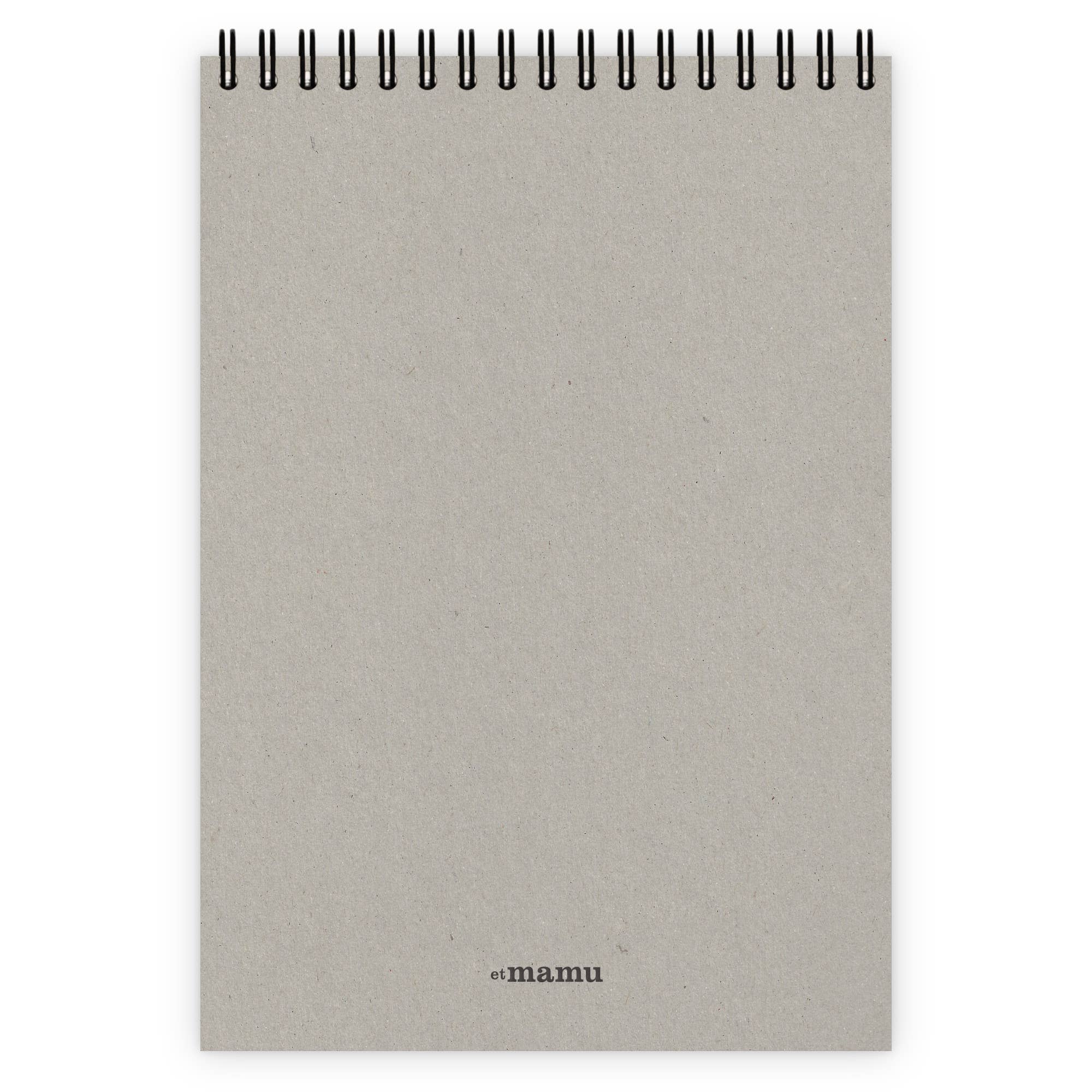 To Do List à Spirale Motif Floral