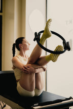 Chaussettes de Pilates MATCHA "Wellness"