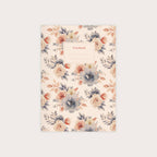 Cahier d’Écriture à Motif Floral style Aquarelle