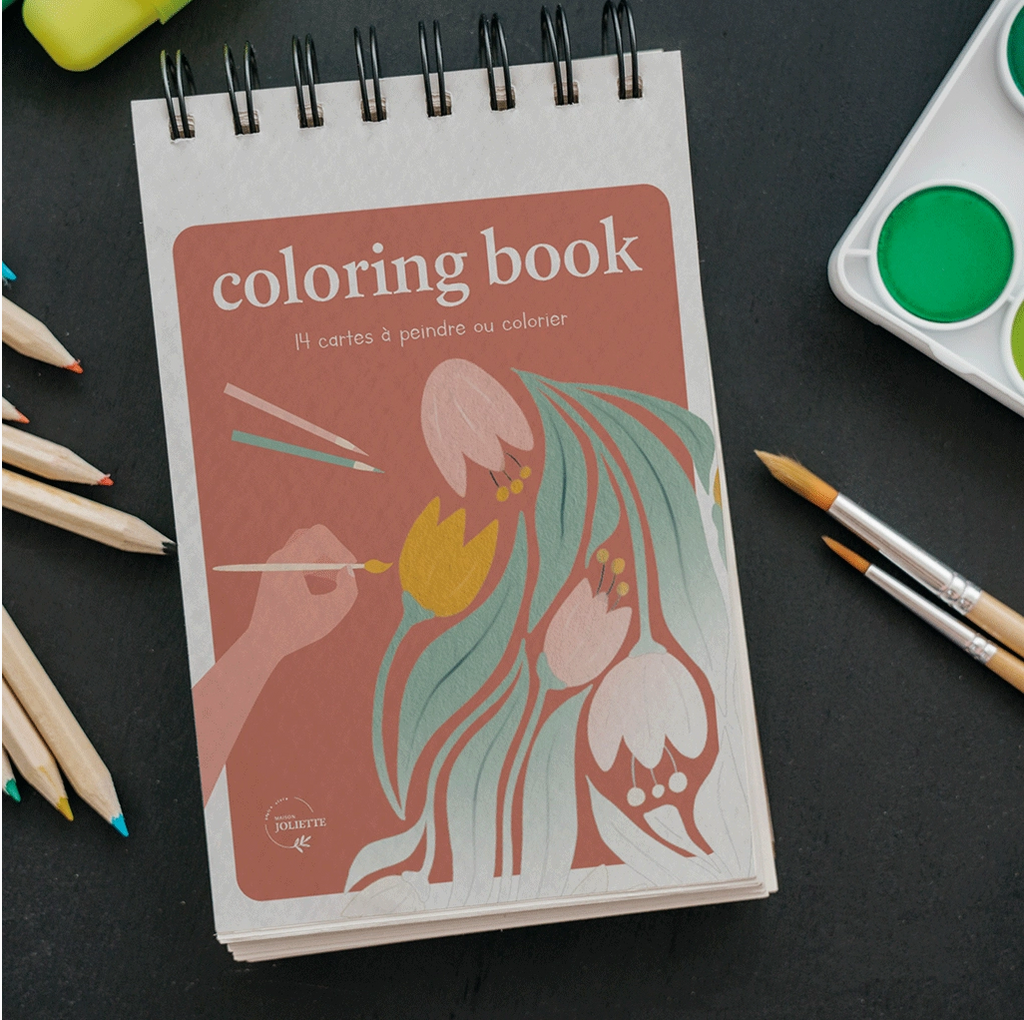 Cahier de Coloriage Floral #1
