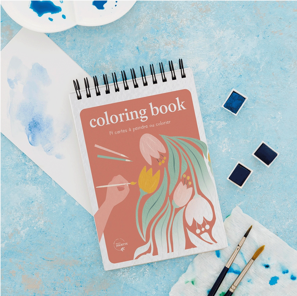 Cahier de Coloriage Floral #1