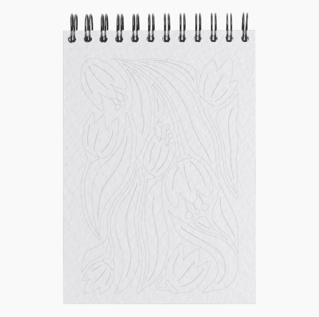 Cahier de Coloriage Floral #1