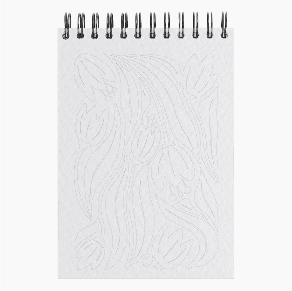 Cahier de Coloriage Floral #1