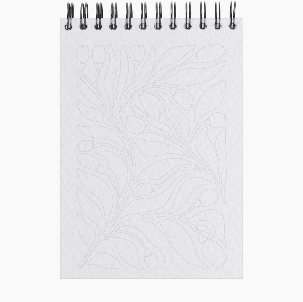 Cahier de Coloriage Floral #1