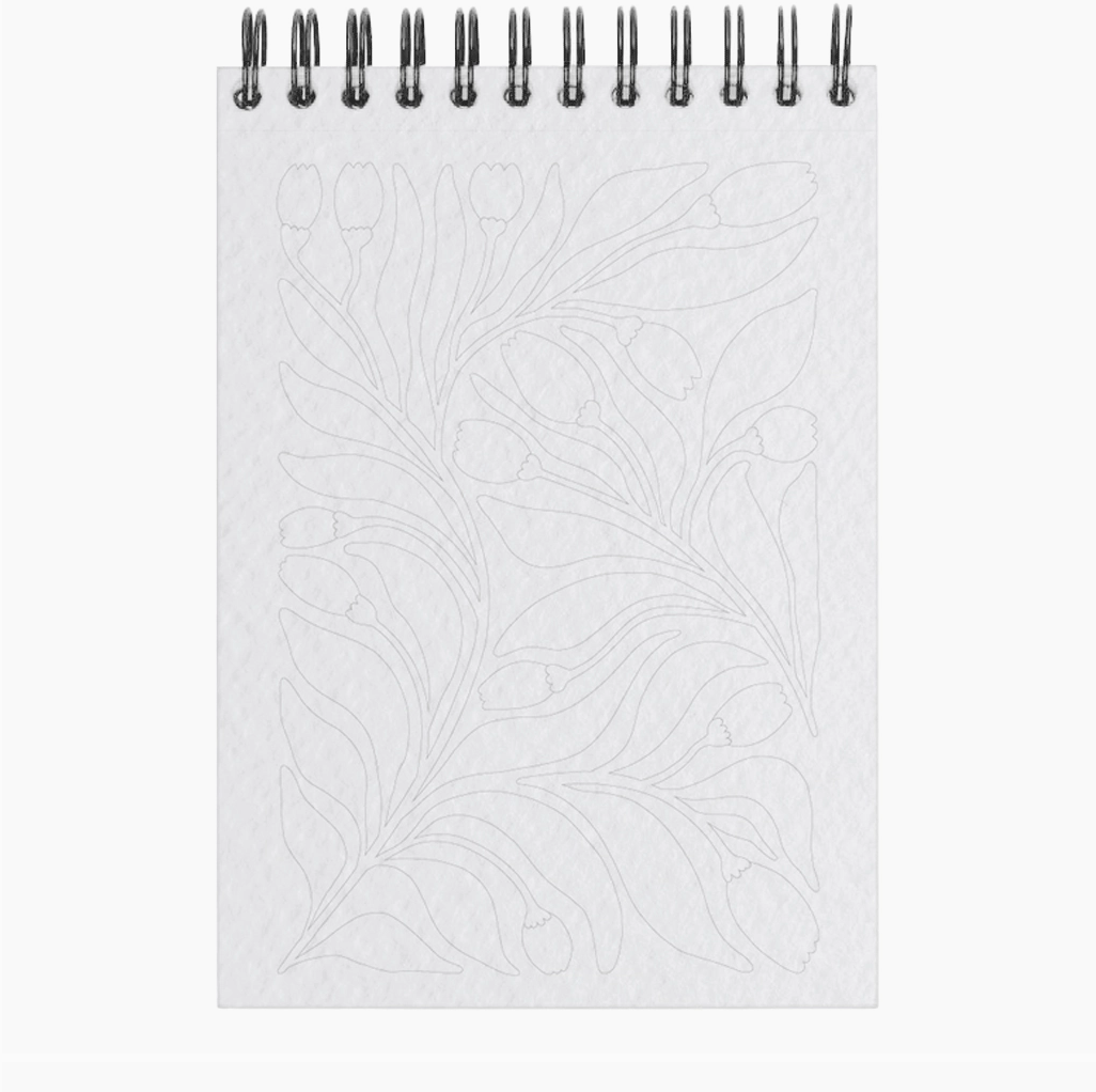 Cahier de Coloriage Floral #1