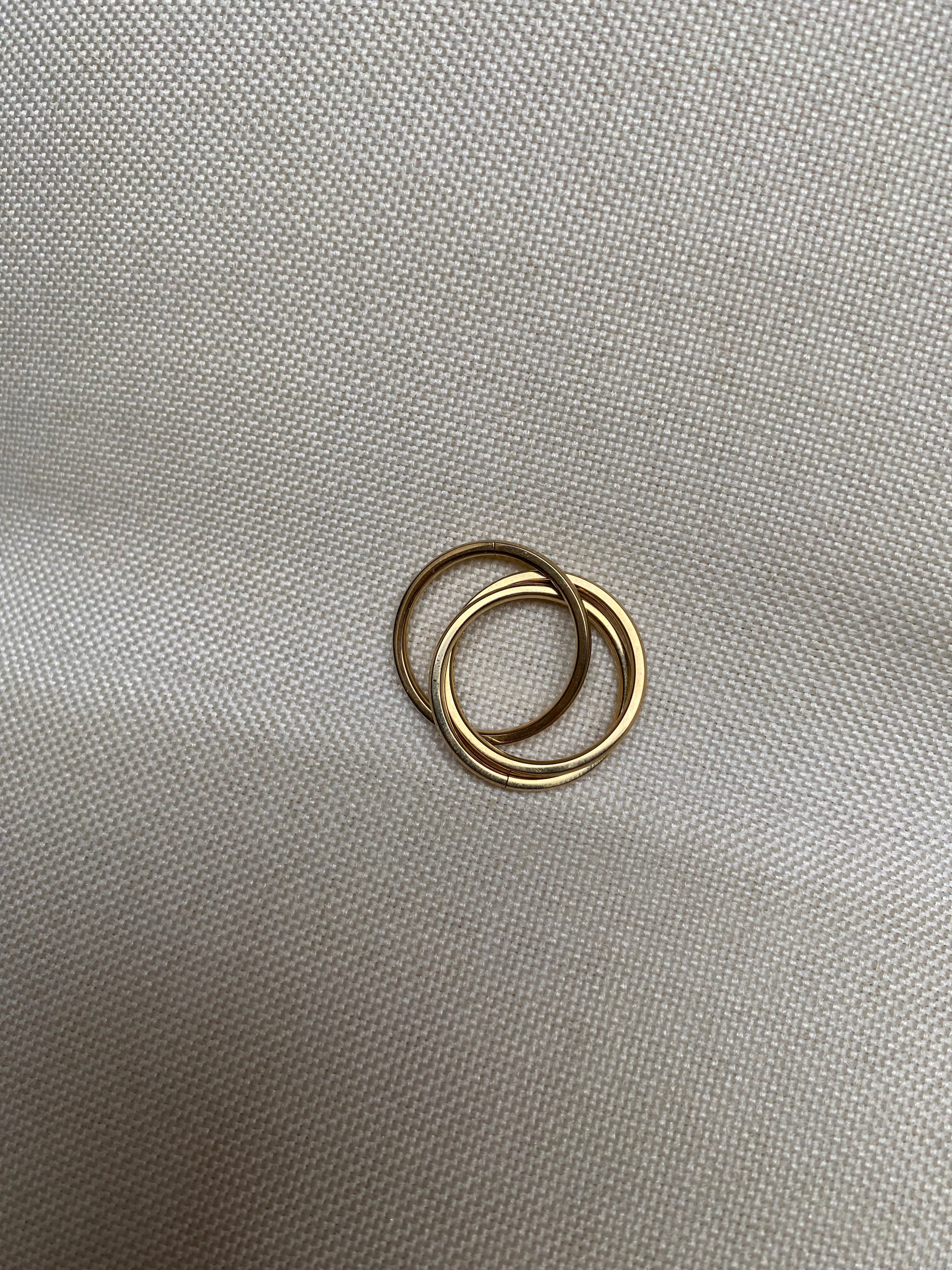 Bague Sérénité à trois Anneaux