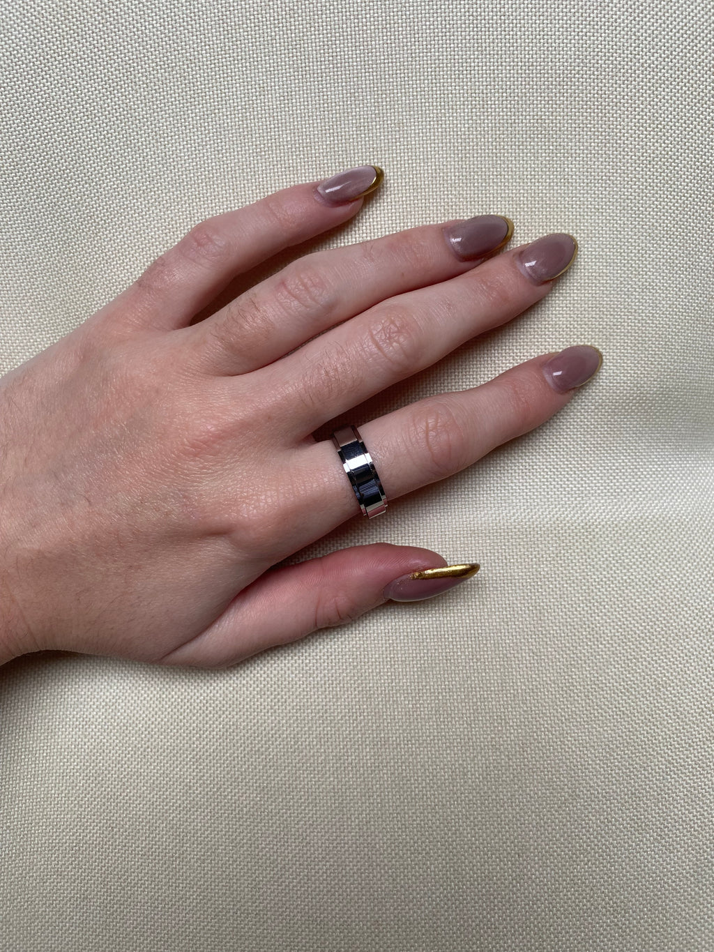 Bague Rolling Argentée