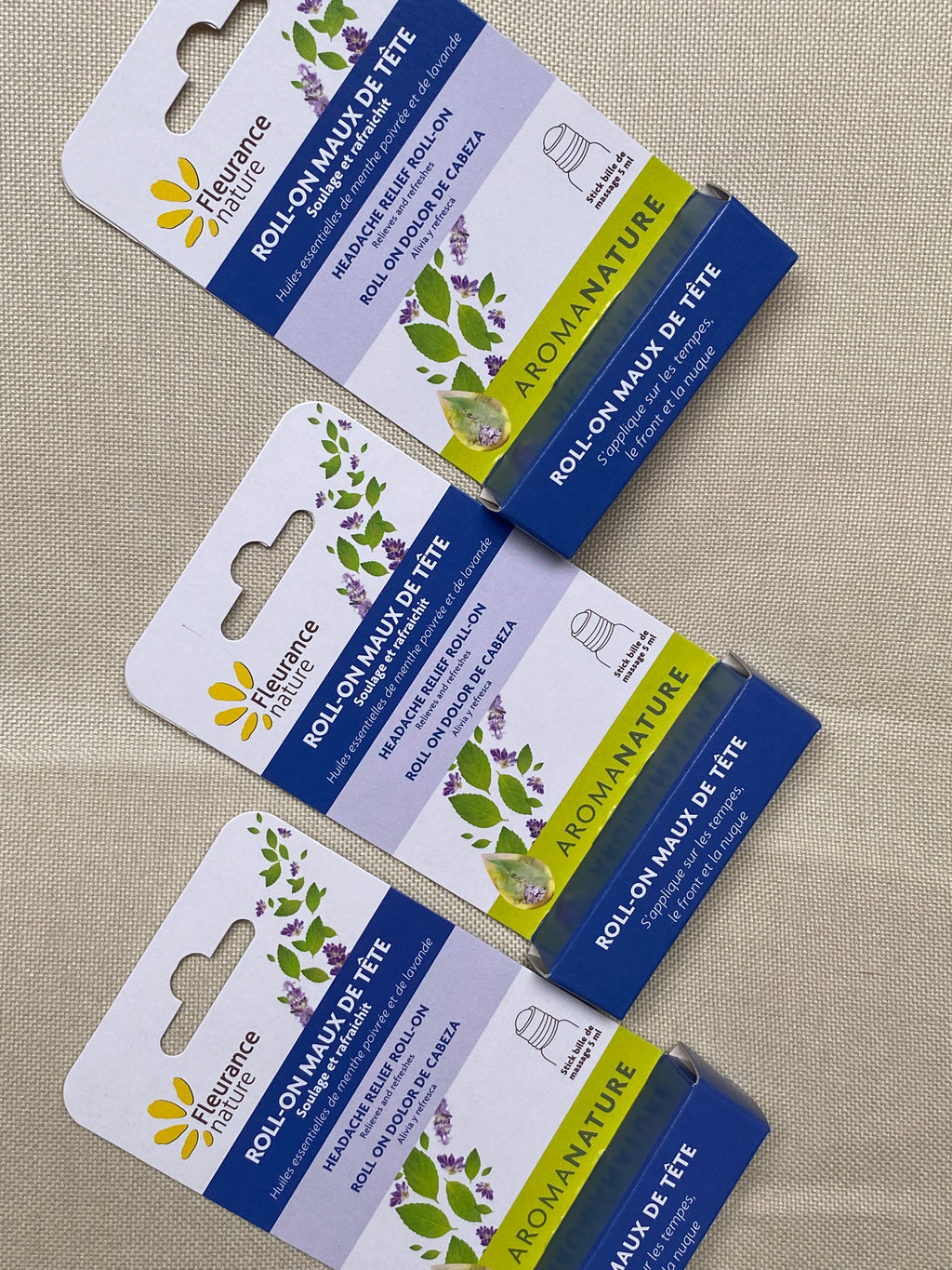 Roll-on maux de tête