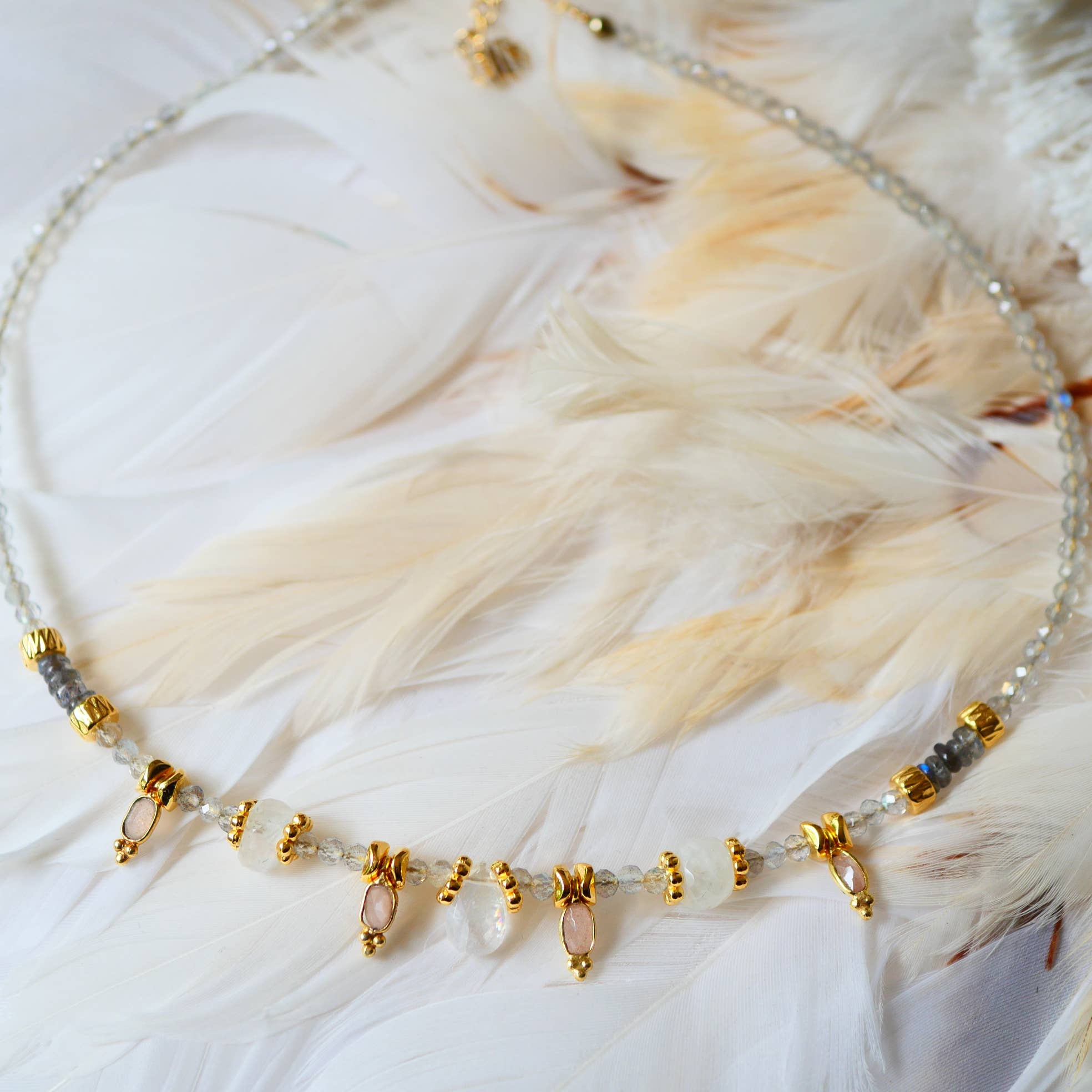 Collier Jyoti en Pierre de Lune