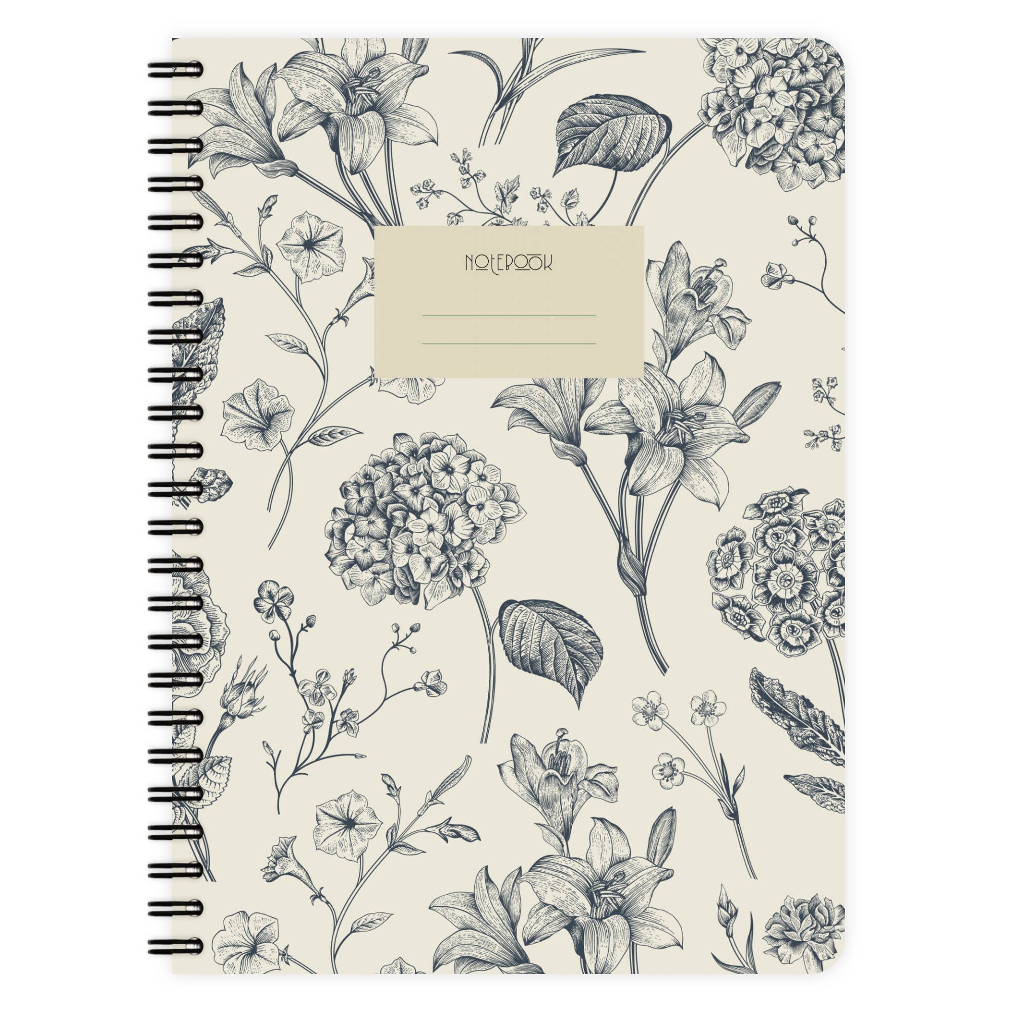 Cahier d’Écriture à Spirale Vintage