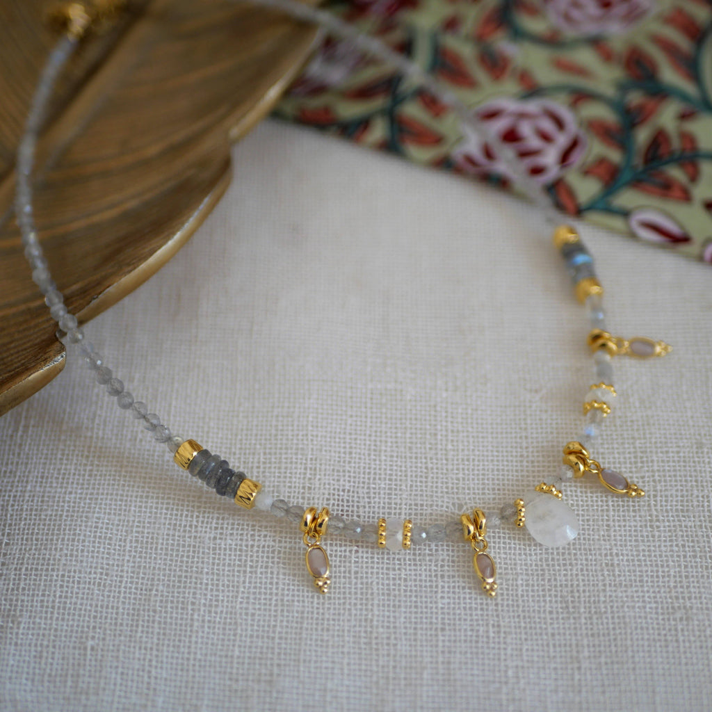 Collier Jyoti en Pierre de Lune