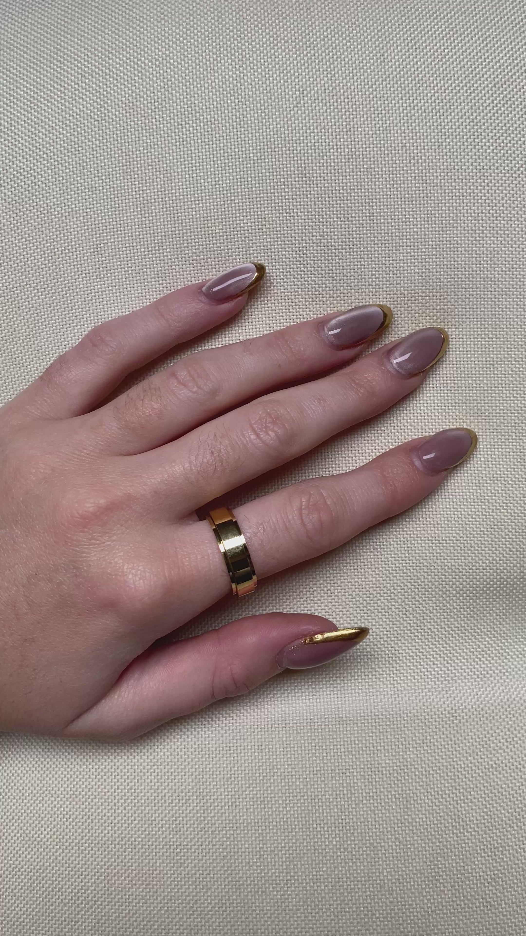 Bague Rolling Dorée